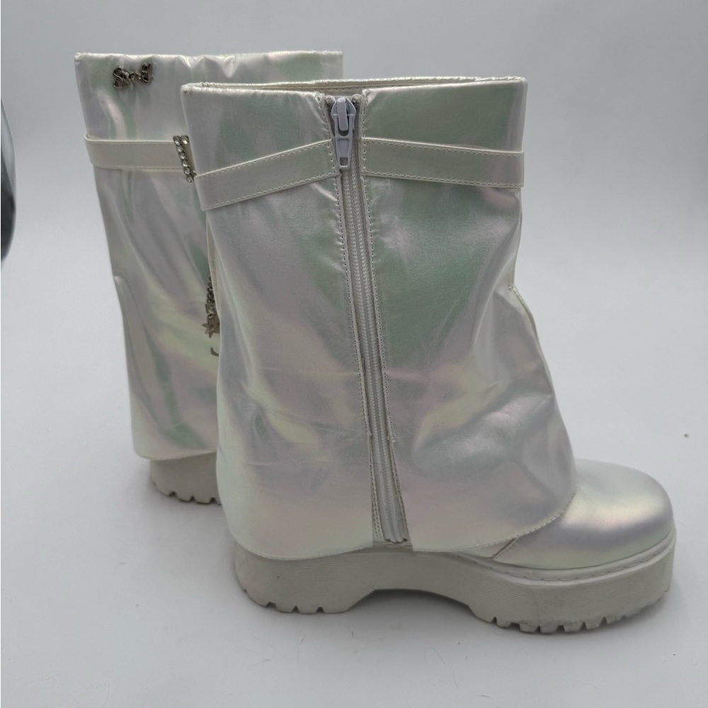 Stella Combat Boots: Sparkl Fairy